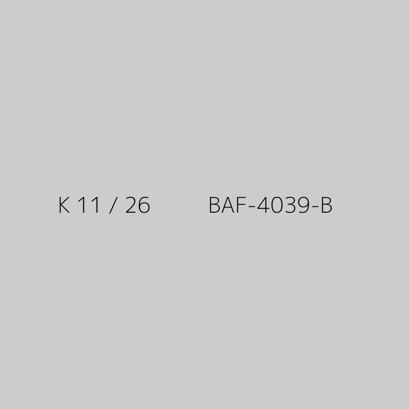 K 11 / 26          BAF-4039-B 